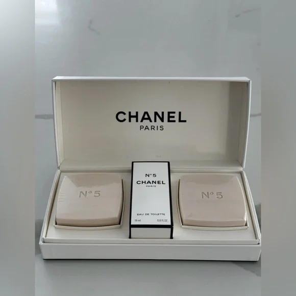 Chanel N°5 Savon Gift Set New Unused with Box - Picture 1 of 9